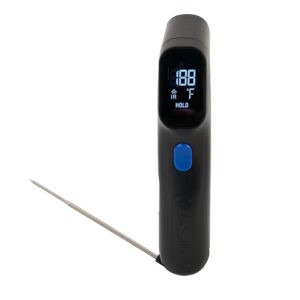 razor infrared thermometer with instant food probe