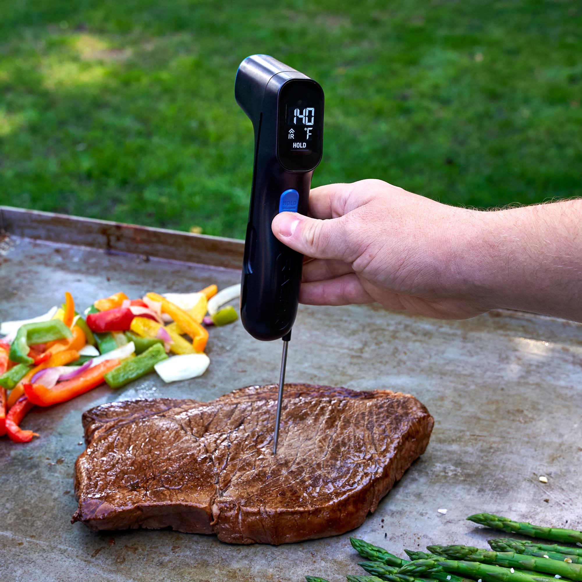 Razor Infrared Thermometer with Instant Food Probe