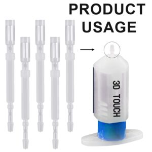 5pcs Bl Touch Probe Pin Replacement, Smart Automatic Bed Leveling Touch Probe Pin Replacement Auto Bed Leveling Sensor Probe Tips Replacement Probe for Bltouch, 3D Touch, CR Touch