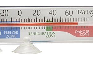 Taylor Freezer & Refrigerator Kitchen Thermometer, 6 Count