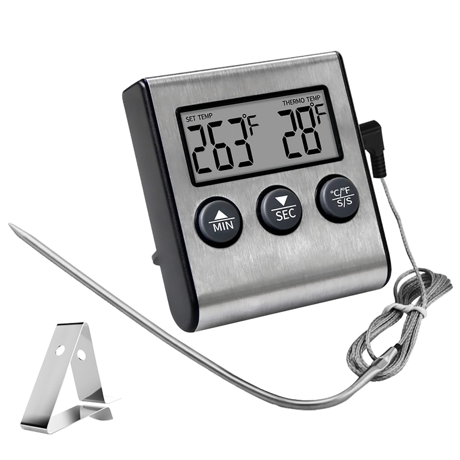 Meat Thermometer Digital for Cooking Precise Oven Temperatures - Accurate Food Thermometer Design