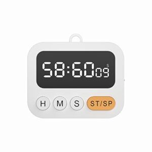 Digital Timer for Kitchen Cooking Count Up Countdown Loud Alarm Magnetic Backing Stand Cooking Timers for Baking