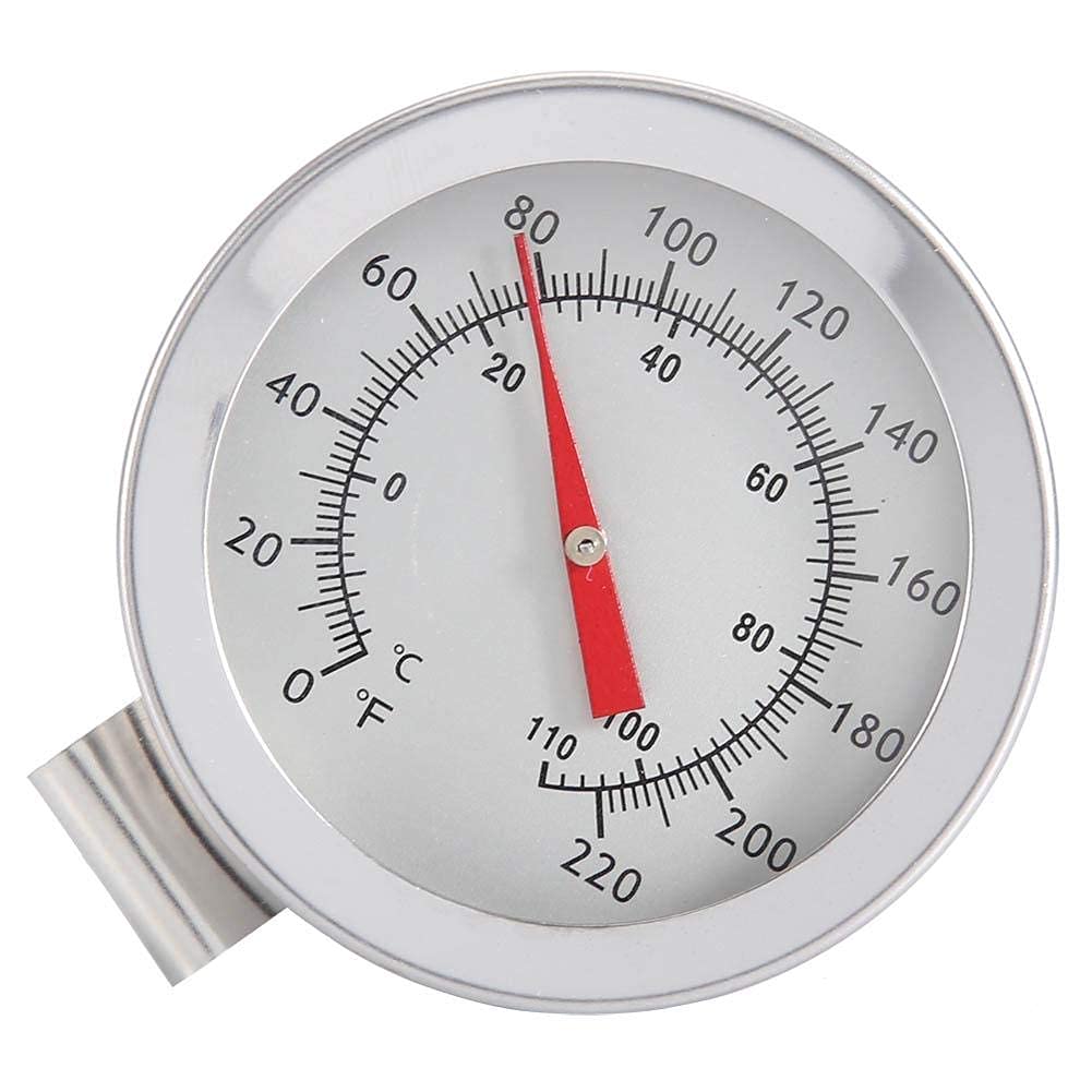 1Pc Kettle Wine Thermometer Clip on Dial Thermometer Home Brew Wine Bierhermometer