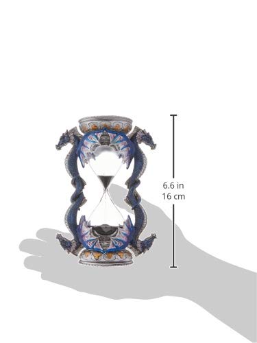 Design Toscano WU70646 Death's Door Dragon Gothic Decor Statue Hourglass Sand Timer, 6 Inch, Single