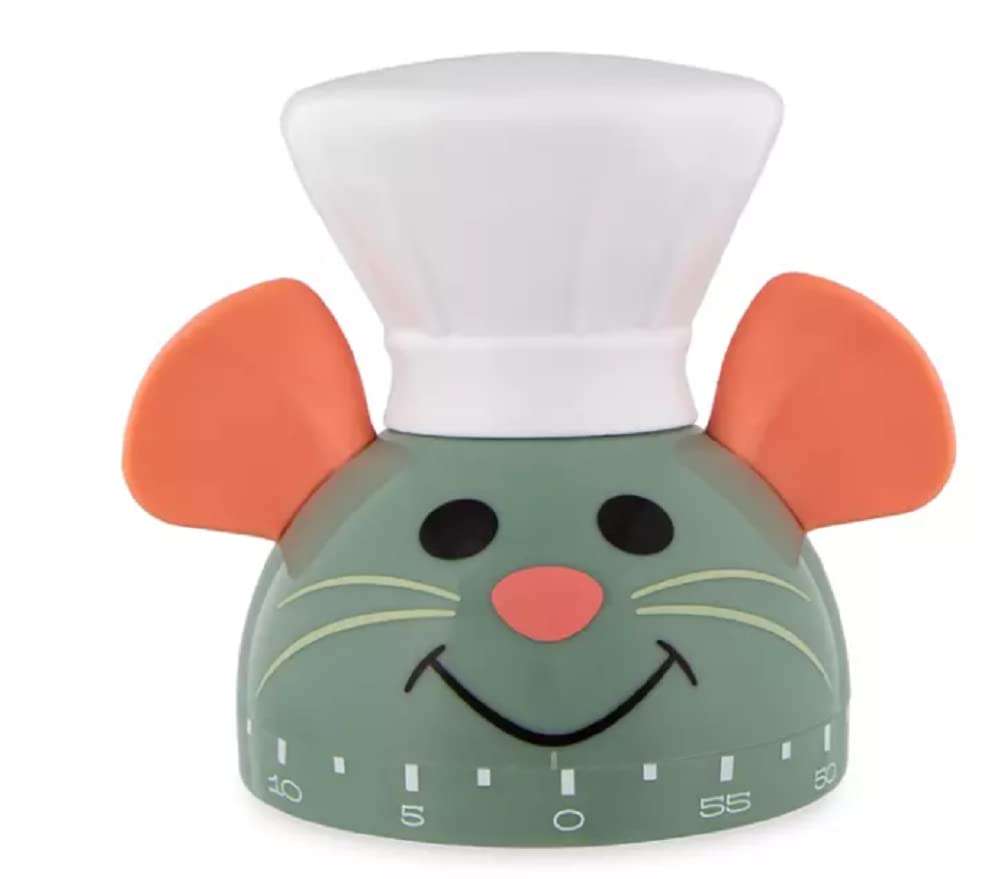 ThemeParks Disney Parks Ratatouille Remy Kitchen Timer and Strawberry Refrigerator Magnet