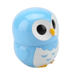 Cooking Timer, Cute Owl Shape Timer, 1-55 Minutes Kitchen Timer Egg Timer Loud Alarm Mechanical Timer for Baking Frying Cooking Eggs Cookies Cakes Games Sports(Blue)