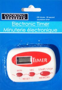 electronic kitchen timer - 1 pc,(cooking concepts)