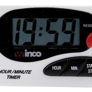 Winco TIM-85D Large Lcd Digital Timer, Hour/Minute - Digital Kitchen Timers-TIM-85D