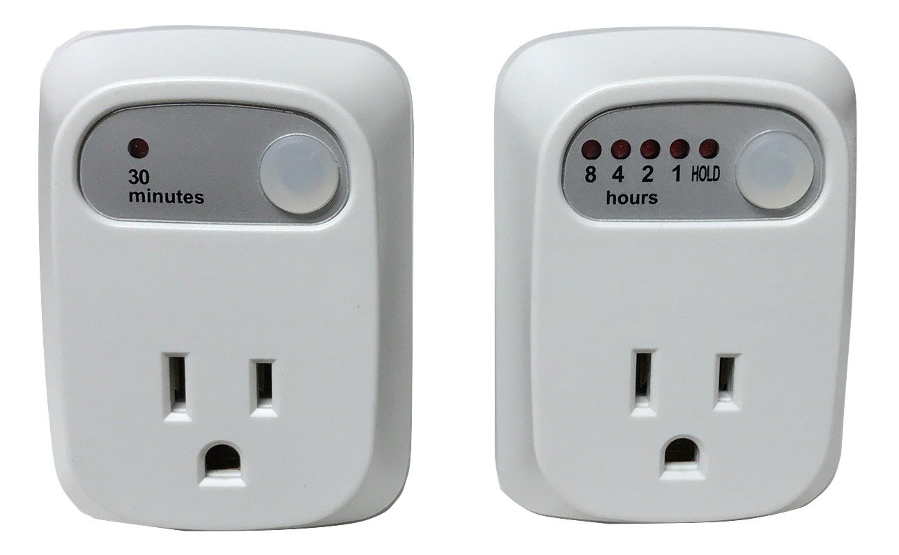 Simple Touch 2-Piece Combo Pack 30 Minute Auto Shut-Off Saftey Timer & Multi Setting Auto Shut-Off Timer