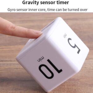 JOYIT Cube Timer 1, 3, 5 and 10 Minutes Countdown Timer, Kitchen Timer, Outdoor Timer, Workout Timer