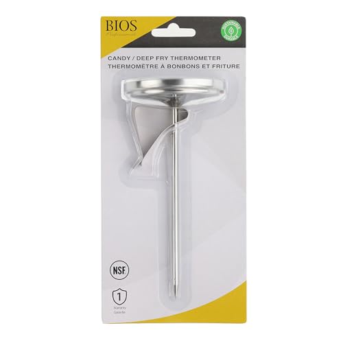 BIOS Professional Candy Thermometer, Gray