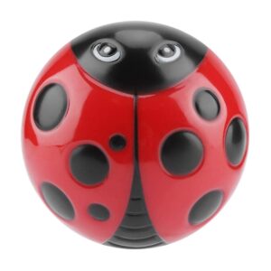 Cute Ladybug Kitchen Timer, 60 Minutes Mechanical Wind-Up Kitchen Cooking Timer, No Battery Needed Suitable for Kitchen Cooking Baking Housework Labs Timing (2.36 * 2.36 * 1.97in)