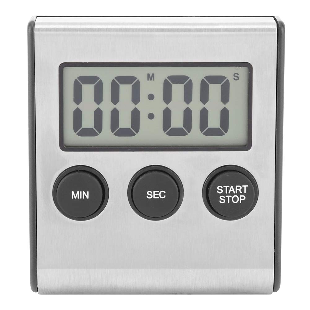 Digital Timer Indoor Countertop Wall Alarm Clock Timer Digital Kitchen Timer Desktop Wall Mounted Timer Alarm Clock with Alarm Big Digit