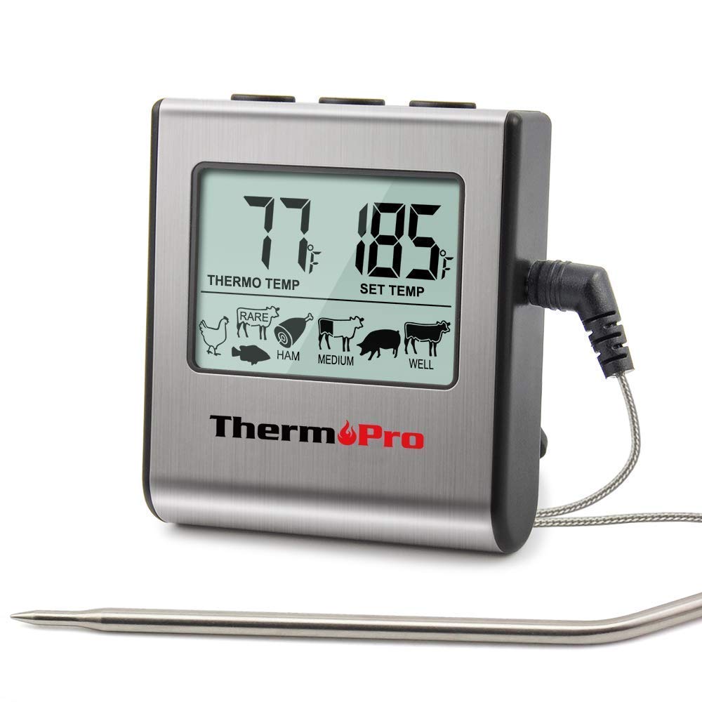 ThermoPro TP16 Cooking Thermometer+ThermoPro TP30 Digital Infrared Thermometer