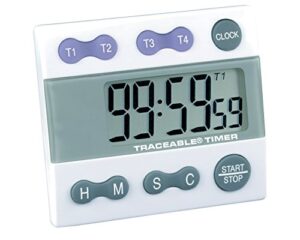 control company 5004 traceable four channel alarm timer