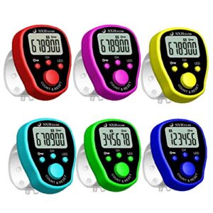 Youngy 5 Channel Finger Counter LCD Electronic Digital Chanting Counters Tally Counter