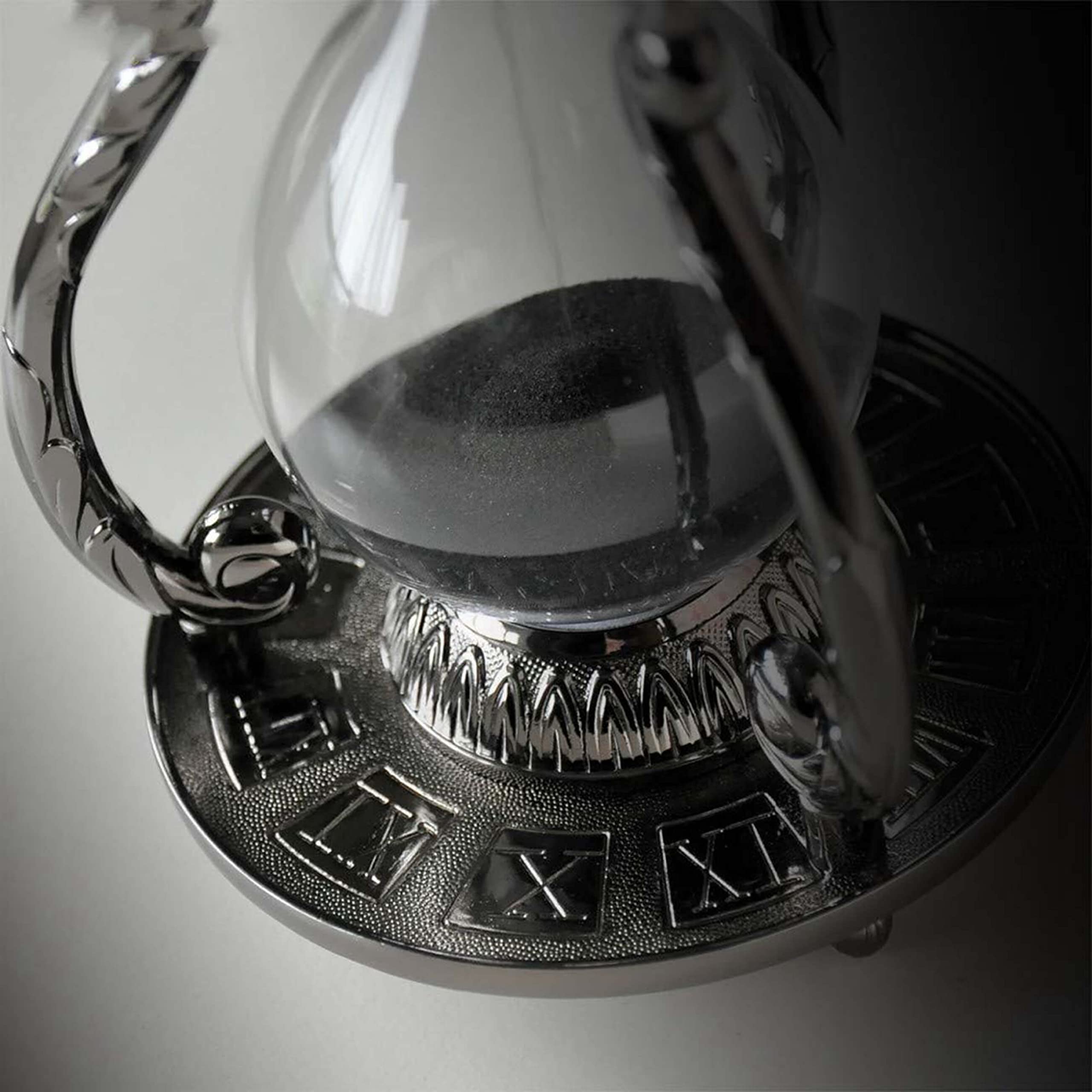 Grehge ative Hourglass Sand Timer - 30 Minute, Unique Vintage 12 Constellations Metal Art Hour Glass for Office Desk Home Decor (Scorpio)