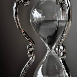 Grehge ative Hourglass Sand Timer - 30 Minute, Unique Vintage 12 Constellations Metal Art Hour Glass for Office Desk Home Decor (Scorpio)