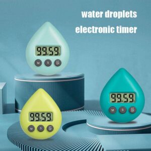 Dongzhur Shower Timer for Kids Adults Digital Shower Timer Waterproof Energy Saver Digital Timer with Alarm & Suction Cup Splash Proof Timers Shower Countdown Timer Reminder