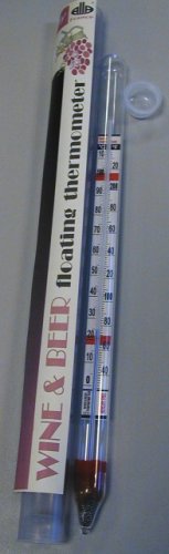 Alcohol Thermometer - Floating (Food Grade)