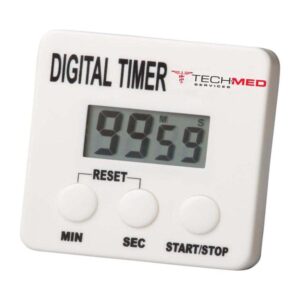dukal tec 4452 tech-med digital timer, 1/2" number display, 2-3/4" x 1-1/2"