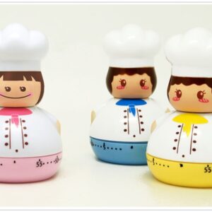 Cute Kitchen Timers Mechanical Cooking Egg Timers Clock for Study Teaching Games