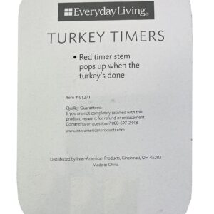 Everyday Living Turkey Timers (2 Timers)