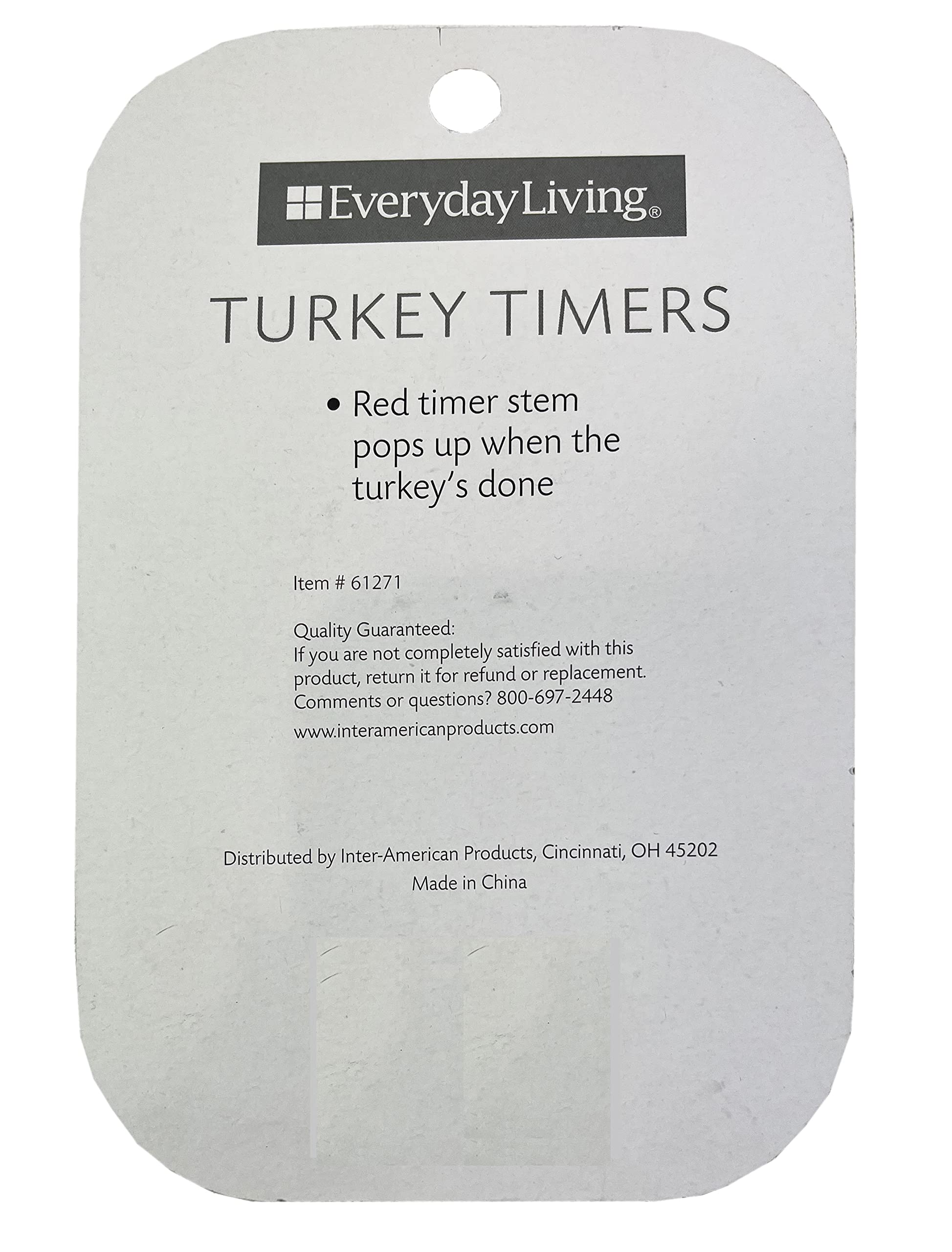 Everyday Living Turkey Timers (2 Timers)