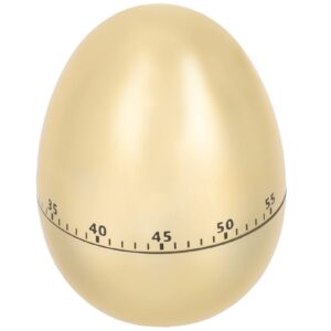 ganazono egg timer wind up timer kitchen timer creative cooking timer reminder timer cute mechanical timer rotating alarm clock with 60 minutes for baking learning study gold