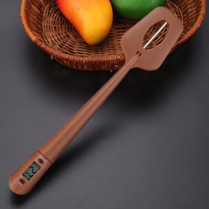 Digital Candy Thermometer, Cooking Thermometers Digital Kitchen Thermometer with Spatula for Chocolate, Sauce, Jam, Syrup, Milk Frothing, BBQ (℃ / ℉)