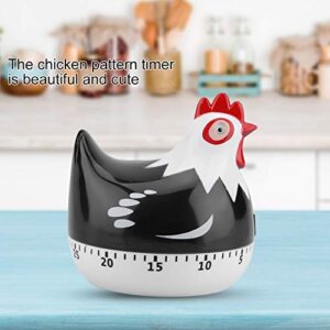 FastUU Cooking Timer Oven Timer, Kitchen Timer Boiled Egg Timer Egg Timer for Kitchen for Cooking for Home Baking(Black)