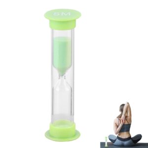 sand timer, hourglass timer decor small, sand glass sand clock timer colorful sand timer for cooking, game, school, brushing children's teeth, home decoration