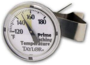 taylor classic cappuccino frothing dial thermometer