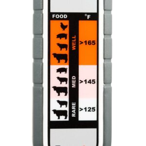 Gourmia GTH9150 Commercial Grade Contact & Non Contact Thermometer Dual Meat Thermometer with Digital Thermocouple & Infrared Readings Dust and Splash Proof