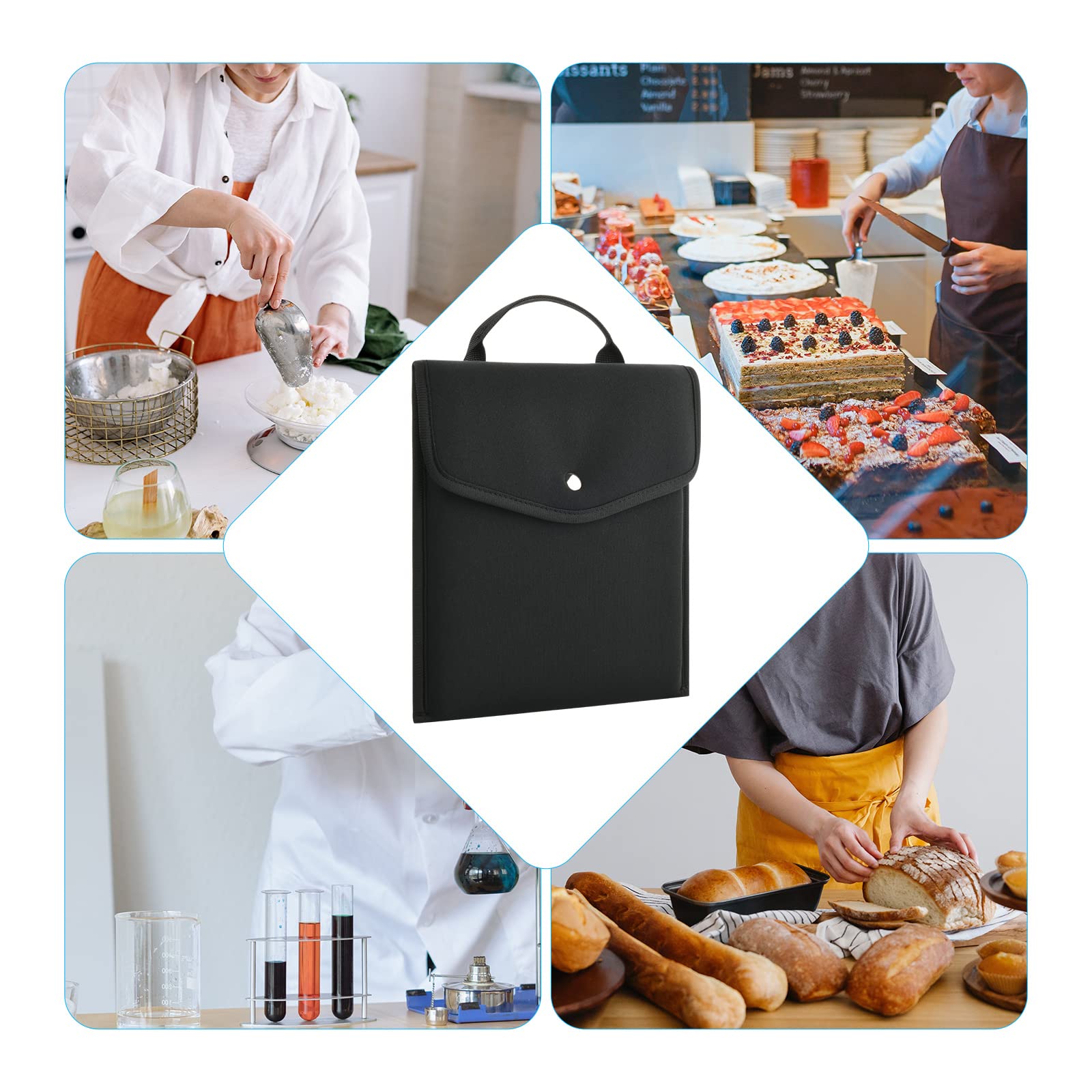 Beautyflier Carrying Case Compatible with Digital Food Kitchen Scale, Neoprene Dust Cover for Who Loving Baking and Cooking, Digital Not Include