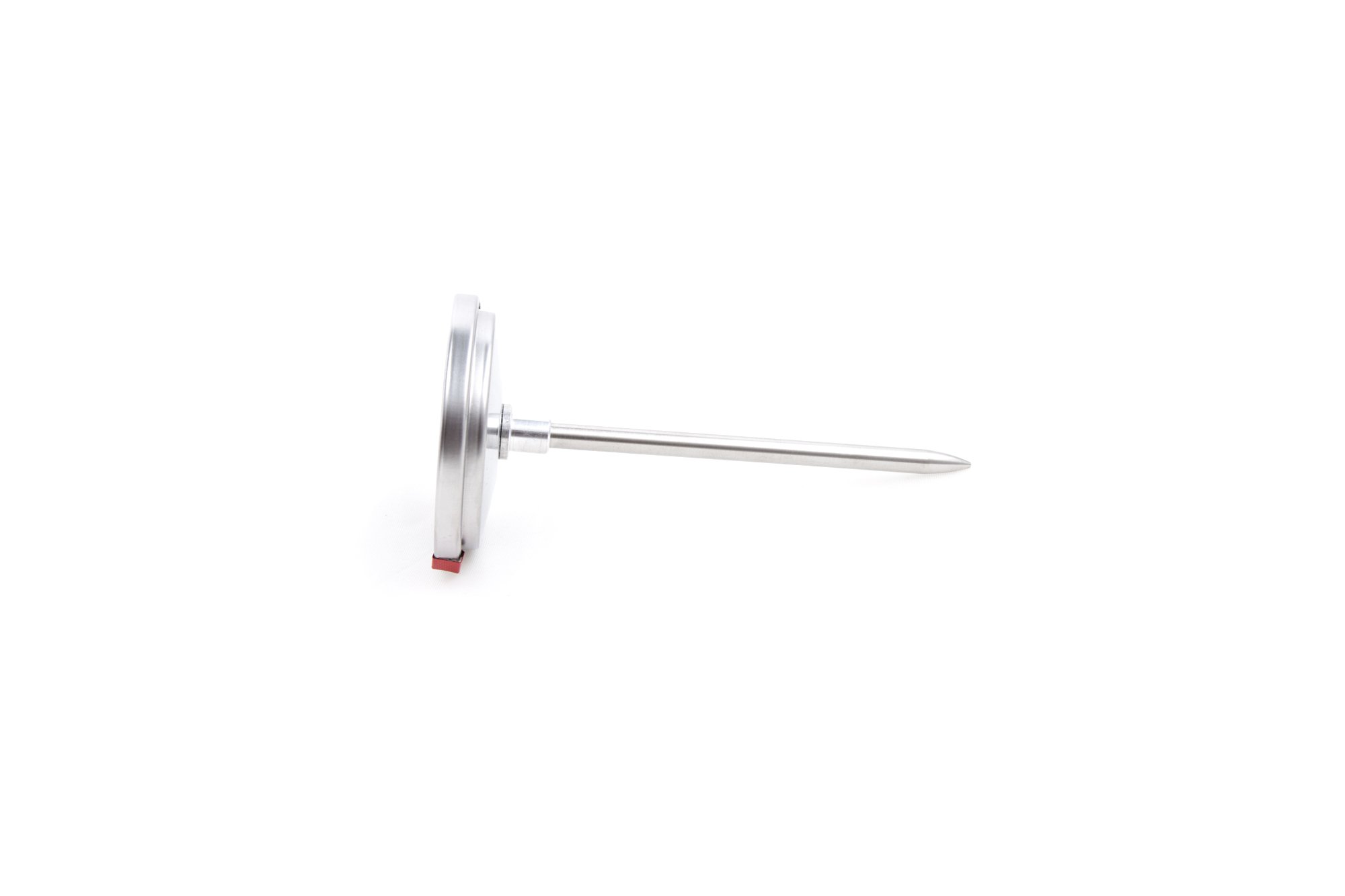 Fox Run Stainless Steel Meat Thermometer with Internal Temperature Guide, 2.5 x 2.5 x 5.25 inches, Metallic