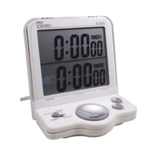 Sper Scientific 810005 Large Display Timer, White