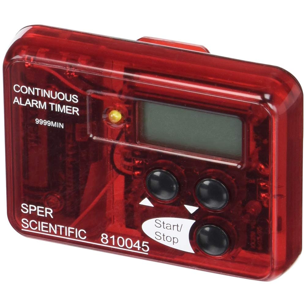 Sper Scientific 810045 Visual and Audible Continuous Alarm Timer