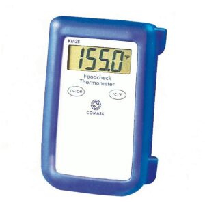 Comark Economy Type-K Thermometer w/Probe and Carrying Case