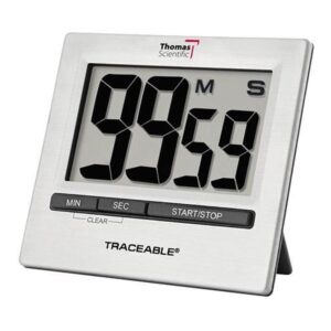 thomas 5011 traceable giant digit countdown timer, 0.01 percent accuracy, 3" width x 3-1/3" height x 1/2" depth