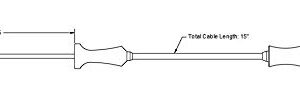 Replacement for 318601302 Meat Probe Thermometer 24 Month Warranty