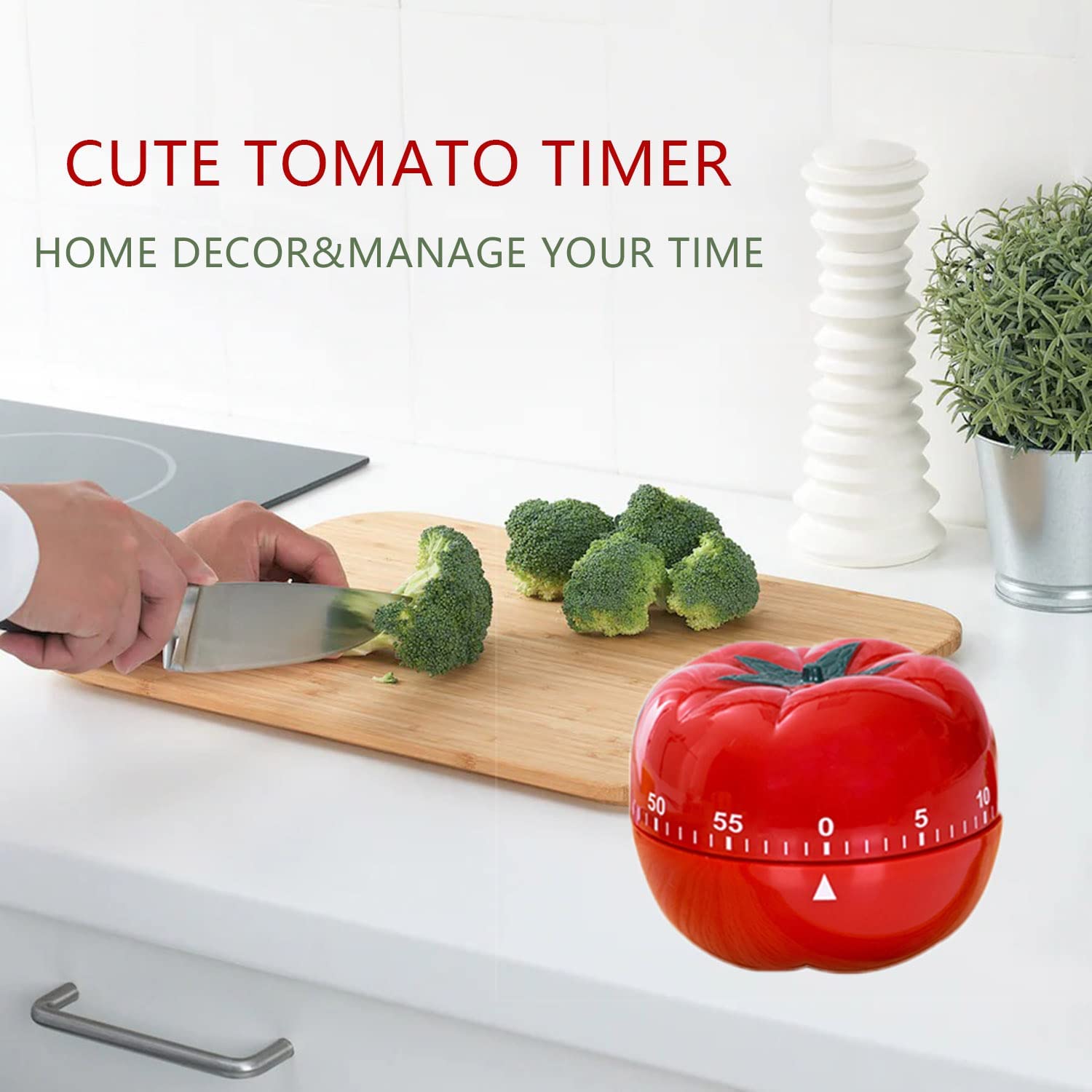 Mechanical Timer 60 Minutes Cute Kitchen Timer Cooking Timer Clock Loud Alarm Counters Manual Timer