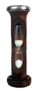 river city clocks 3 minute antique bobbin sand timer