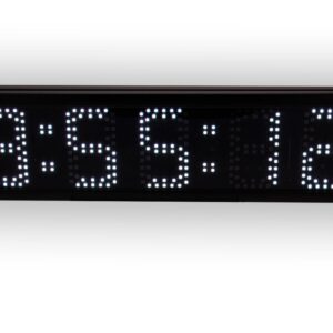 EU 5" 5 Digits RGB(7 Colors) LED Race Timing Clock for Running Events