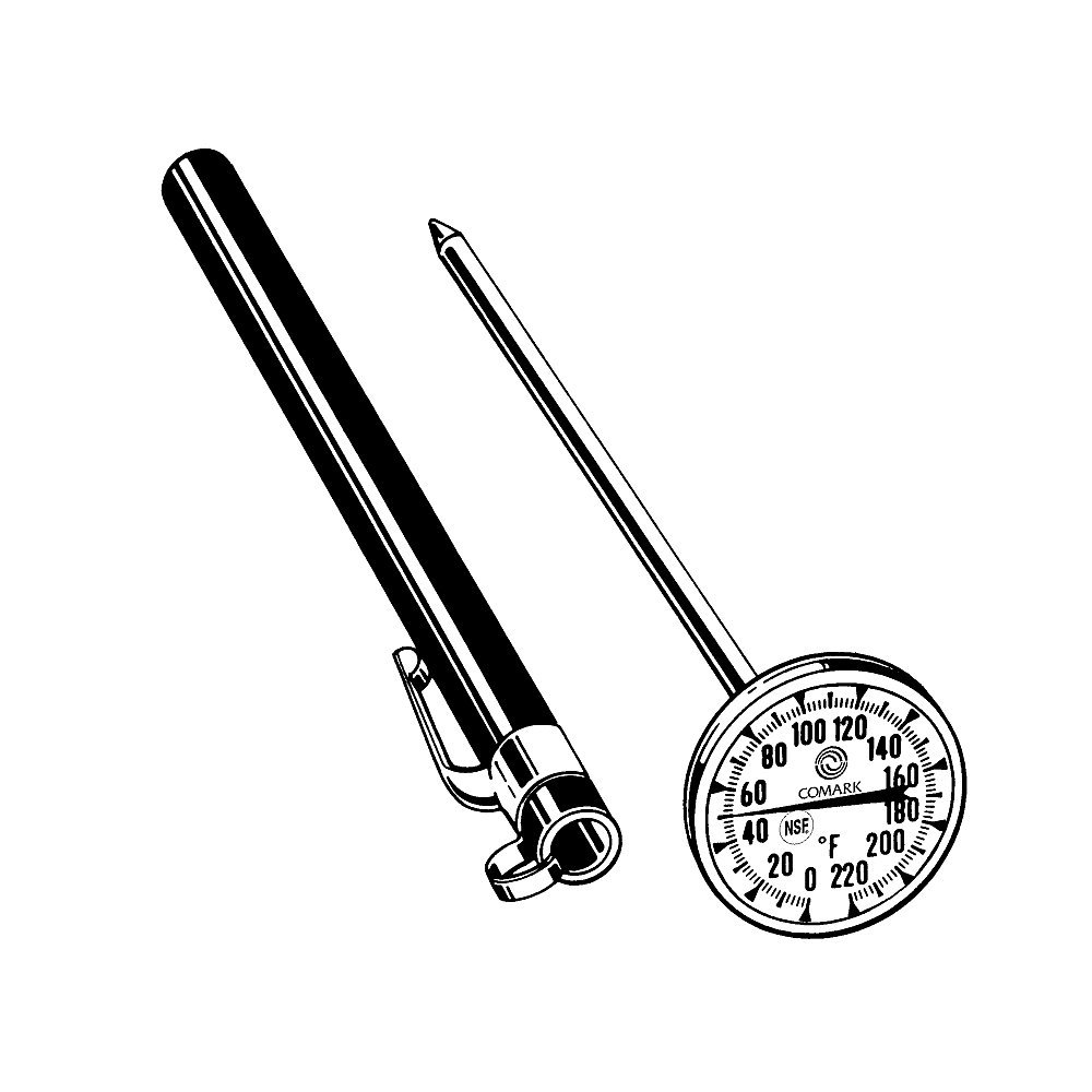 Comark Pocket Thermometer w/ 1" Dial