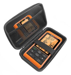 fitsand hard case compatible for thermopro tp829 wireless meat thermometer