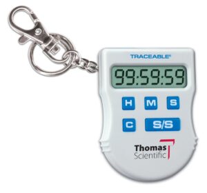 thomas 5045 traceable digital timer plus, 2" length x 1.5" width x 0.75" thick