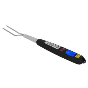 Digital Meat Thermometer Fork,Digital Cooking Fork Instant Read Fork for Kitchen Digital BBQ Fork Thermometer Dual Probe LED Display