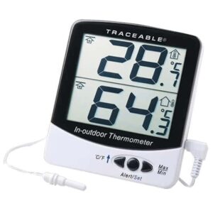 traceable big-digit memory thermometer, 1 bullet probe
