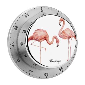 kitchen timer flamingo timer magnetic timer mechanical timer for home baking cooking oven